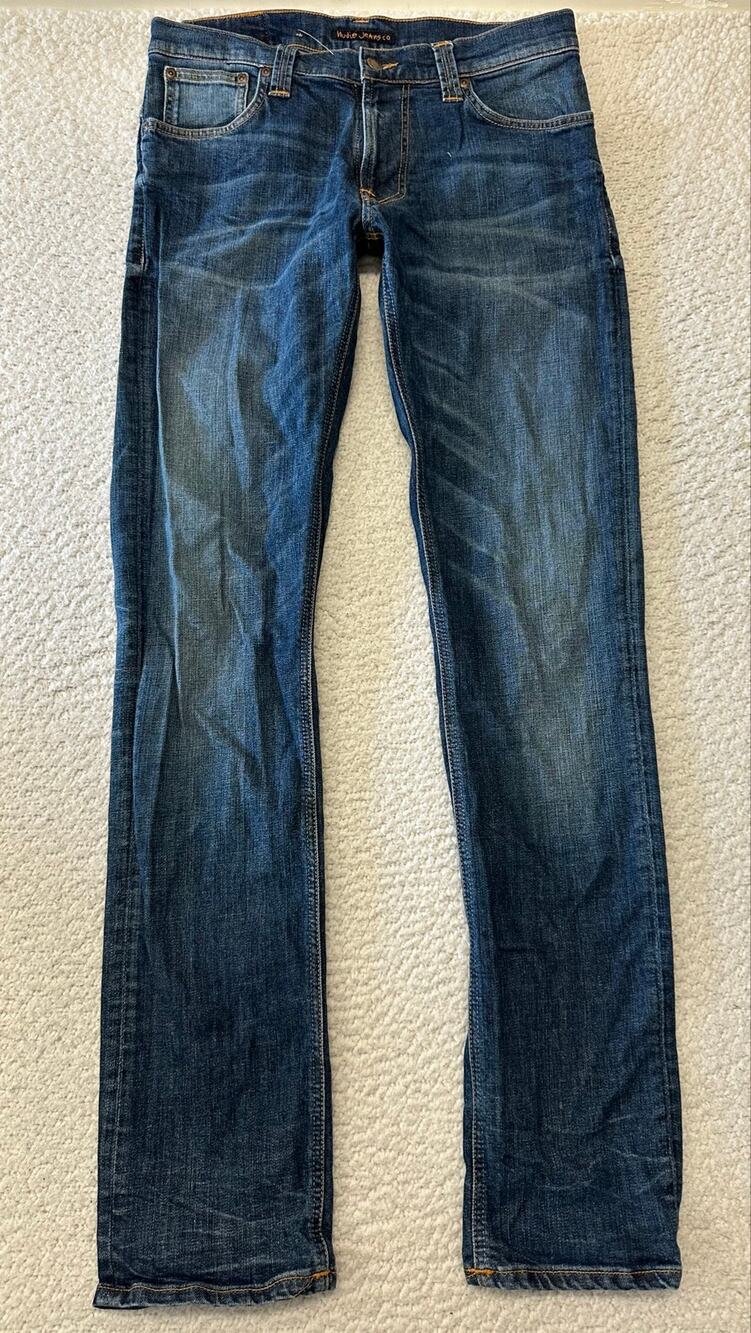 Nudie Jeans Co Mens Straight Jeans Size 31